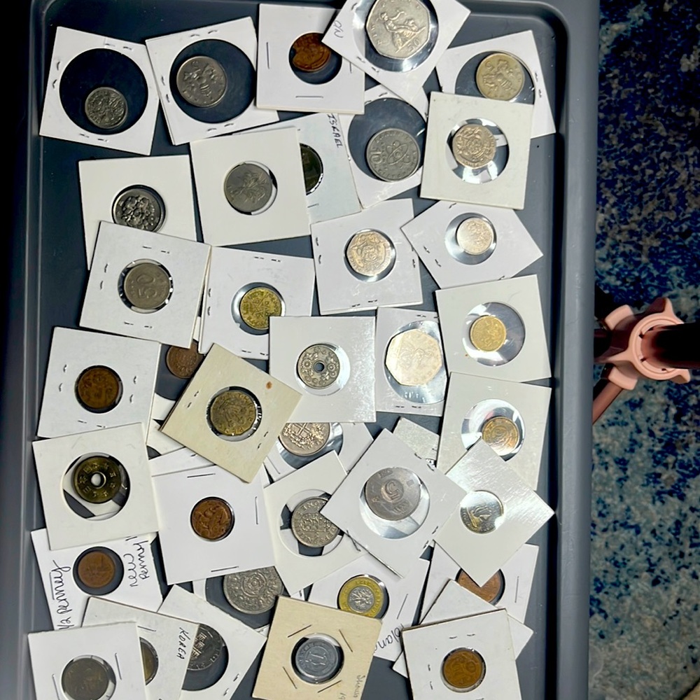 Old coin lot